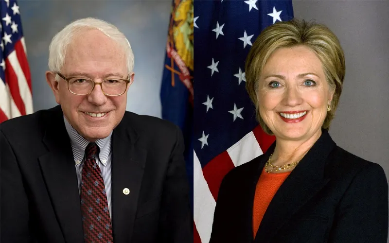 Where do the two leading Democratic Party nominees stand on issues? 