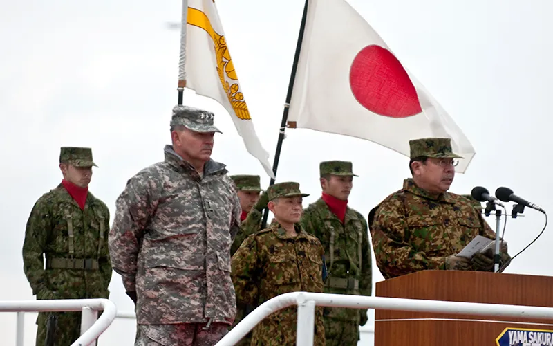 Japan's expanding military role: A stabilising factor   