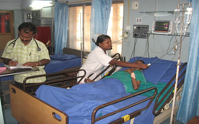 India's heath sector in trouble  