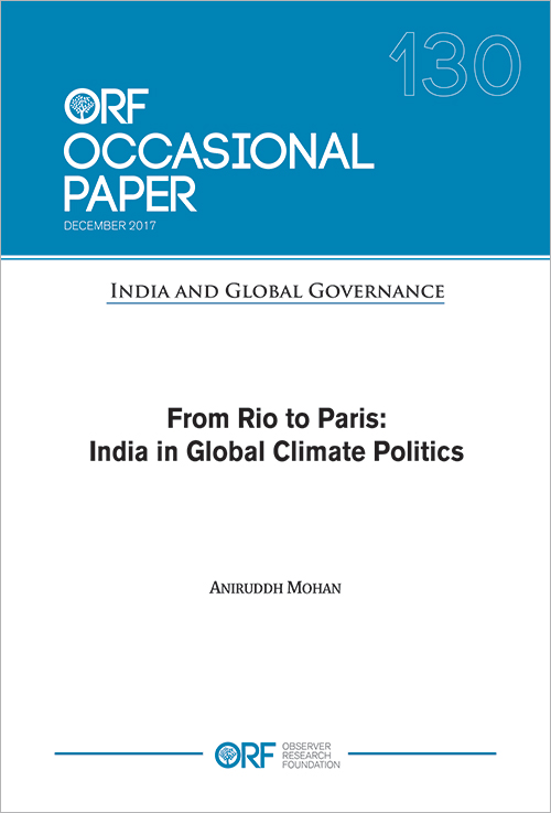 From Rio to Paris: India in global climate politics  