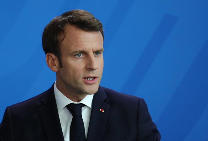 Macron Brussels and Washington  