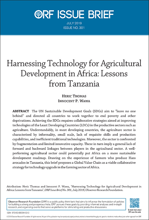 Harnessing technology for agricultural development in Africa: Lessons from Tanzania  