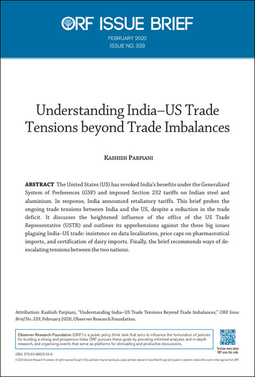 Understanding India–US trade tensions beyond trade imbalances  