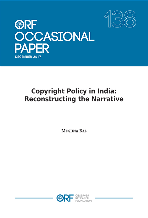 Copyright policy in India: Reconstructing the narrative  