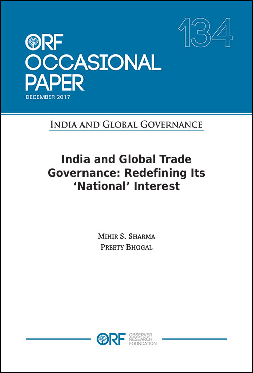 India and global trade governance: Redefining its ‘national’ interest