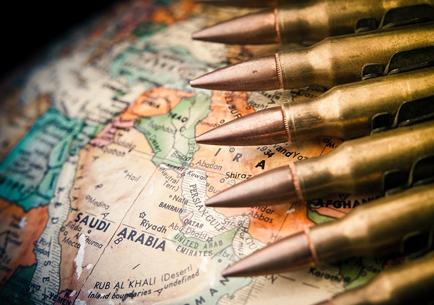 Following the shifts in the Middle East's lucrative defence sector