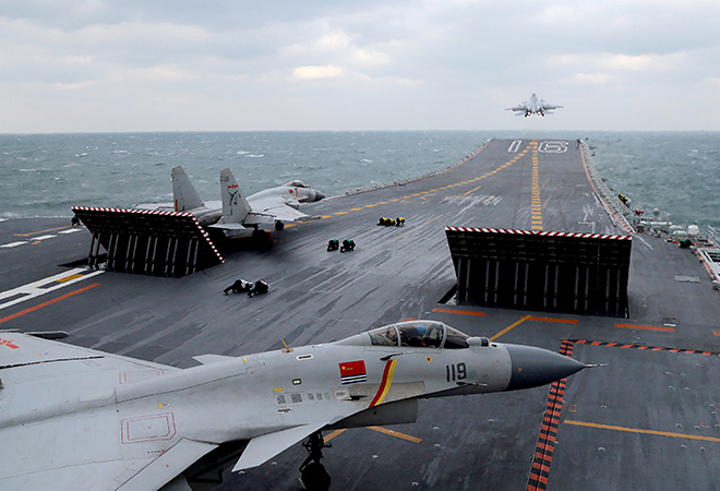 China’s military manoeuvres in the Taiwan Strait