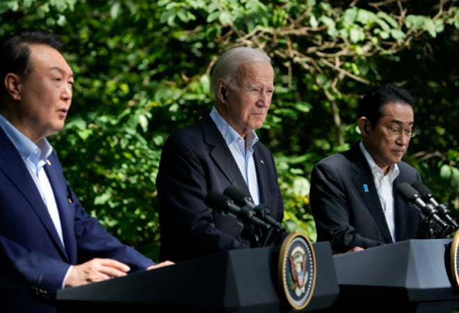 Camp David meet between US, Japan, and South Korea: Significance and challenges