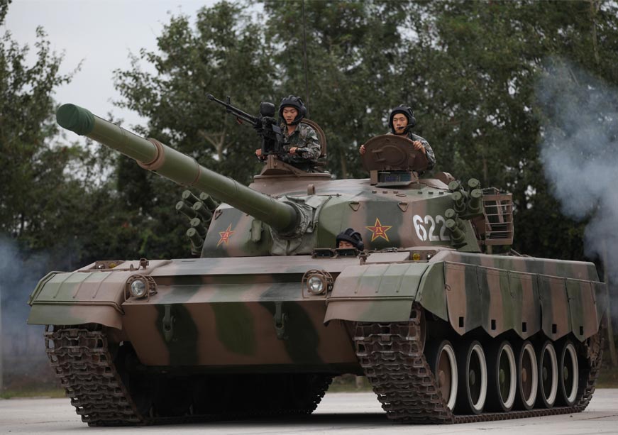 PLA tanks march ahead with Active Protection Systems