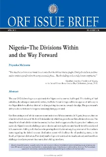 Nigeria: The Divisions within and the Way Forward