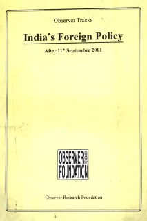 Indian Foreign Policy After 11th September 2001