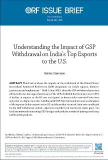 Understanding the Impact of GSP Withdrawal on India’s Top Exports to the US  