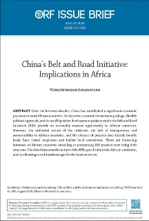 China’s belt and road initiative: Implications in Africa