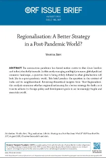 Regionalisation: A Better Strategy in a Post-Pandemic World?  