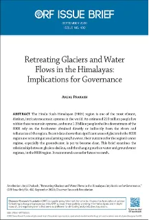 Retreating Glaciers and Water Flows in the Himalayas: Implications for Governance