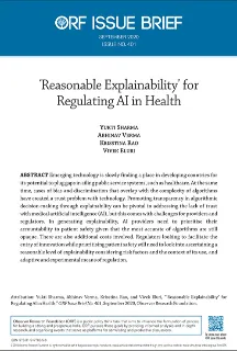 ‘Reasonable Explainability’ for Regulating AI in Health  