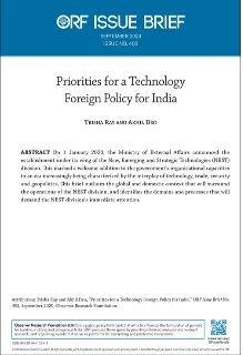 Priorities for a Technology Foreign Policy for India
