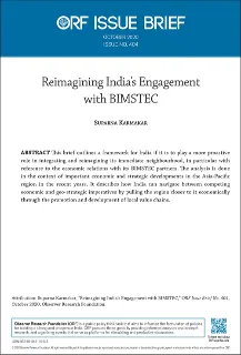Reimagining India’s Engagement with BIMSTEC
