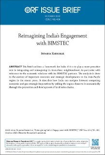 Reimagining India’s Engagement with BIMSTEC  