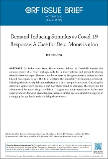 Demand-Inducing Stimulus as Covid19 Response: A Case for Debt Monetisation  