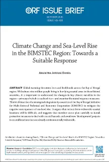 Climate Change and Sea-Level Rise in the BIMSTEC Region: Towards a Suitable Response