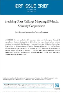 Breaking Glass Ceiling? Mapping EU-India Security Cooperation  