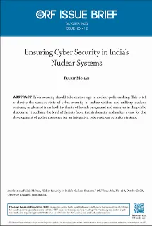 Ensuring Cyber Security in India’s Nuclear Systems