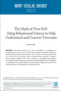 The myth of ‘Pure Evil’: Using behavioural science to help understand and counter terrorism  