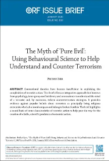 The myth of ‘Pure Evil’: Using behavioural science to help understand and counter terrorism