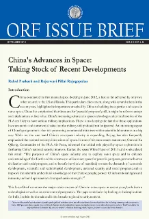 China’s Advances in Space: Taking Stock of Recent Developments  