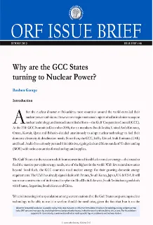 Why are the GCC States turning to Nuclear Power?