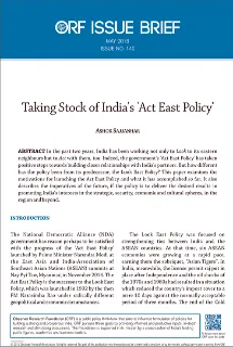 Taking Stock of India’s ‘Act East Policy’