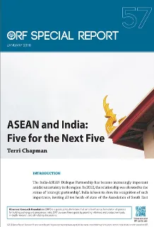 ASEAN and India: Five for the next five