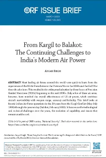 From Kargil to Balakot: The continuing challenges to India’s modern air power