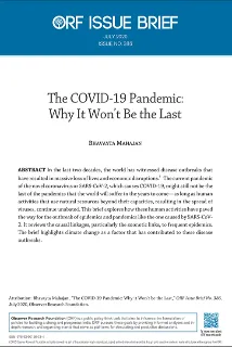 The COVID19 Pandemic: Why It Won’t Be the Last