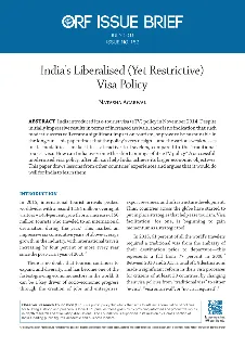 India’s Liberalised (Yet Restrictive) Visa Policy