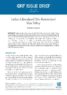 India’s Liberalised (Yet Restrictive) Visa Policy  