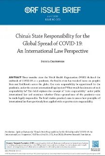 China’s State Responsibility for the Global Spread of COVID19: An International Law Perspective
