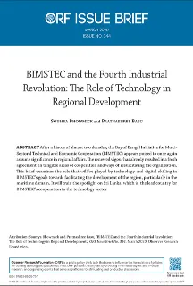 BIMSTEC and the fourth industrial revolution: The role of technology in regional development  