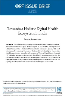 Towards a holistic digital health ecosystem in India
