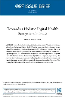 Towards a holistic digital health ecosystem in India  