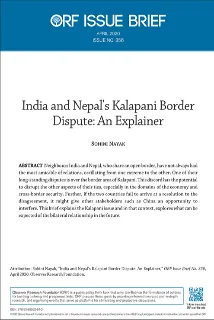India and Nepal’s Kalapani border dispute: An explainer  