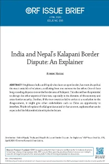 India and Nepal’s Kalapani border dispute: An explainer