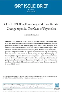 COVID-19, Blue Economy, and the Climate Change Agenda: The case of Seychelles