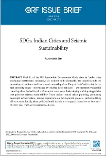 SDGs, Indian Cities and Seismic Sustainability