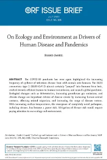 On Ecology and Environment as Drivers of Human Disease and Pandemics  
