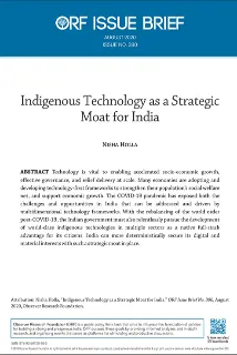 Indigenous Technology as a strategic moat for India