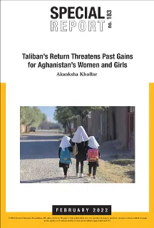Taliban’s Return Threatens Past Gains for Aghanistan’s Women and Girls  