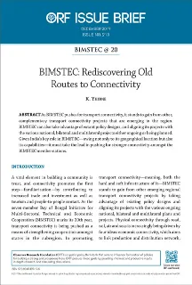 BIMSTEC: Rediscovering old routes to connectivity  