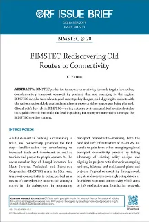 BIMSTEC: Rediscovering old routes to connectivity